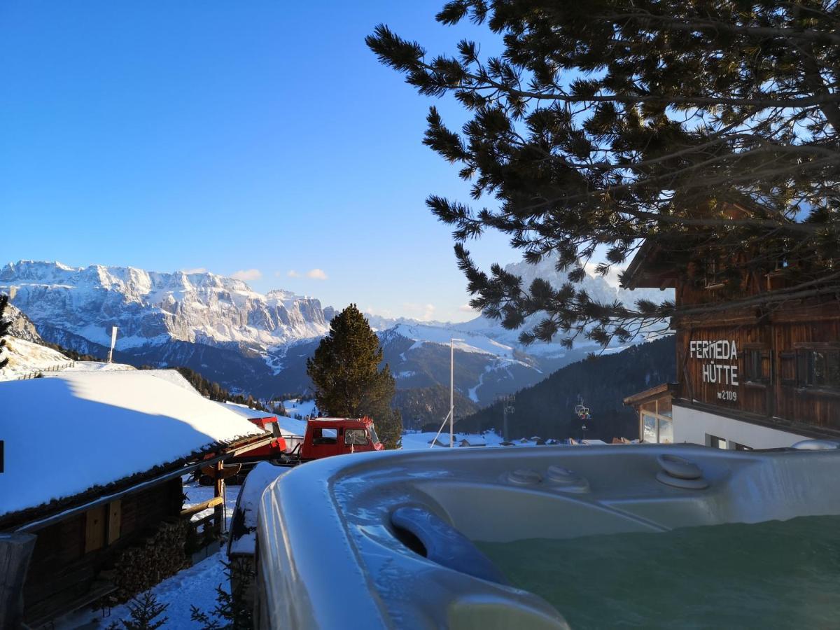 Rifugio Fermeda Hutte Hostal Santa Cristina Val Gardena Exterior foto